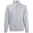 Fruit of the Loom Lightweight Zip Neck Sweatshirt - Heather Grey