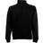 Fruit of the Loom Lightweight Zip Neck Sweatshirt - Black