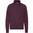 Fruit of the Loom Lightweight Zip Neck Sweatshirt - Burgundy