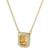 Swarovski Millenia Necklace - Gold/Yellow/Transparent