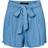 Vero Moda Mia Belted Tencel Shorts - Light Blue Denim