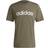 adidas Essentials Embroidered Linear Logo T-shirt - Orbit Green/White