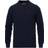 Barbour Tisbury Pure Wool Suèter De Cuello De Hombre - Navy