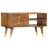 vidaXL Solid Mango Wood TV-bord 85x47cm