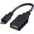 Roline USB A-USB Micro-B 2.0 M-F 0.2m