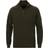 Barbour Holden Wool Tartan Trim Quarter Zip Mock Neck Sweater