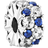 Pandora Sparkling Clip Charm - Silver/Blue/Transparent