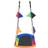 vidaXL Buddy Swing with Flags 165x70cm