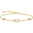 Thomas Sabo Stars Bracelet - Gold/Transparent/Pearl