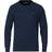 Morris Merino Cable O-Neck Sweater - Blue