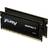 Kingston Fury Impact SO-DIMM DDR3L 1866MHz 2x4GB (KF318LS11IBK2/8)