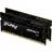 Kingston Fury Impact SO-DIMM DDR3 1600MHz 2x4GB (KF316LS9IBK2/8)