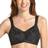 Anita Safina Embroidered Wire-Free Mastectomy Bra - Black