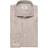 Stenströms Slimline Gingham Cut Away Shirt - Light Brown