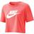 Nike Women's Sportswear Essential Cropped T-shirt - Magic Ember/White