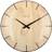 Nextime Edge Wood Dome Vægur 35cm