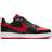 NIKE Court Borough Low 2 GS - Black/University Red/White