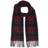 Barbour New Check Tartan Scarf - Red