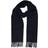 Gant Solid Wool Scarf - Evening Blue