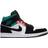 Nike Air Jordan 1 Mid SE M - White/Hot Punch/Black/Neptune Green/Barely Volt