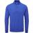 Oscar Jacobson Waldorf Pin Cotton Zip Neck Sweater - Royal Blue