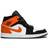 NIKE Air Jordan 1 Mid M - Black/Starfish/White