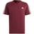 adidas Essentials 3-Stripes T-shirt - Victory Crimson/White