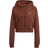 Adidas Women 2000 Luxe Cropped Track Top - Earth Brown