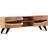 vidaXL Solid Acacia Wood TV-bord 140x45cm