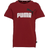 Puma Essentials+ Two-Tone Logo Youth Tee - Intense Red (586985-22)