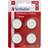 Verbatim CR2430 Compatible 4-pack Silver