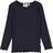 Wheat Rib T-Shirt Lace LS - Midnight Blue (0151e-007-1378)