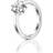 Efva Attling Crown Wedding Ring - White Gold/Diamond