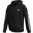 adidas Kid's 3-Stripes Full-Zip Hoodie - Black/White (GE0950)