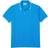 Lacoste Classic Fit Striped Accents Cotton Piqué Polo Shirt - Blue/White