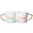 Waterside Wifey And Hubby Mug 32.5cl 2pcs