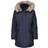 Only Solid Parka Coat - Blue/India Ink