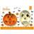Decora Skull and Pumpkin Udstikker