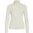 Vila Solitta Rib Roll Neck Top - Beige Yellow /Birch