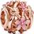 Pandora Openwork Daisy Flower Charm - Rose Gold/Pink