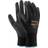 Ogrifox Polyurethane Coating Protective Gloves - Black