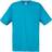 Universal Textiles Short Sleeve Casual T-shirt - Cyan