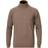 Oscar Jacobson Salim Wool Cashmere Rollneck Light Brown - Bruin