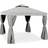 Hillerstorp Luxor Pavilion - Grey 3x3 m