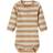 Name It Striped Romper - Beige/Peyote (13194131)