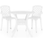 vidaXL 3070585 Bistro Set, 1 Table incl. 2 Chairs