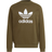 adidas Adicolor Classics Trefoil Crewneck Sweatshirt - Focus Olive/White