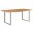 vidaXL Solid Acacia Wood Matbord 90x180cm