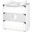 Klups Nel Heart Chest of Drawers with Changing Tray
