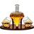 MikaMax Deluxe Diamond Decanter Set Whiskeykaraffel 3stk 0.85L